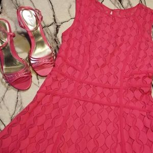 J. Taylor Hot Pink Dress